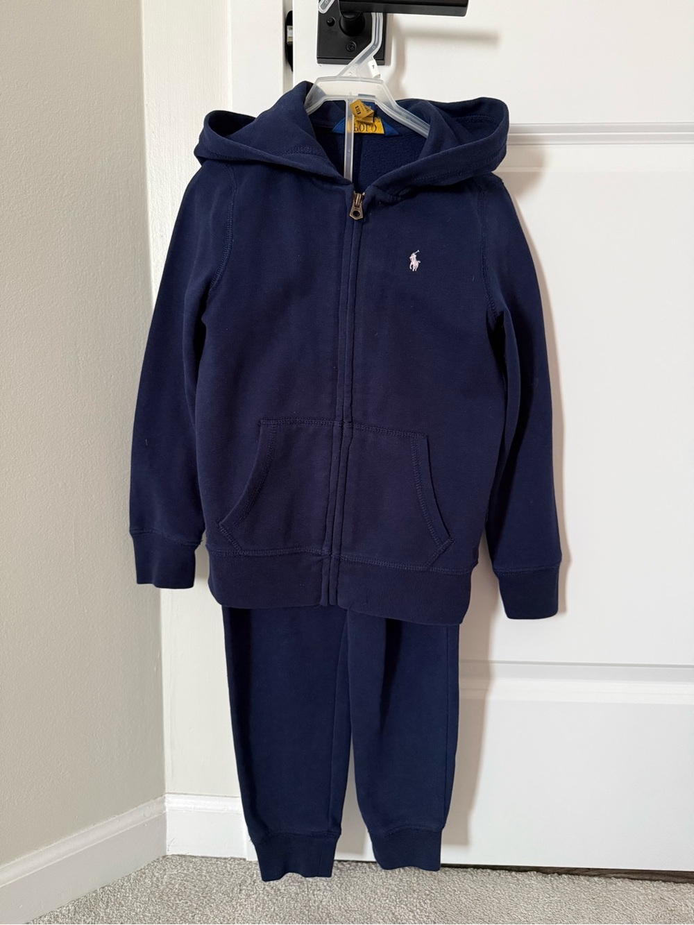 Polo Ralph Lauren Navy Kids Hoodie & Jogger Set